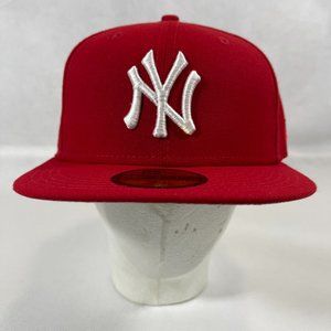 New Era x Hat Club 59FIFTY NY YANKEES RED AUX PACK 2000 World Series 7 1/4" NWT
